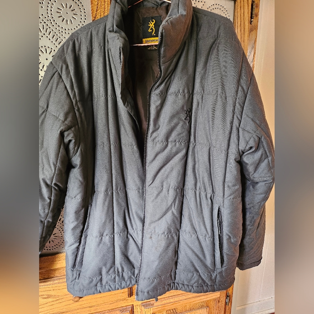 Browning Men's Dark Green‎ Puffer Jacket
